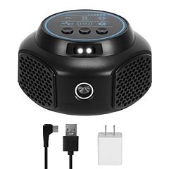 360° Ultrasonic Mice Repellent Indoor Rodent Repeller Rat Squirrel Rodent Chaser with 3 Modes 2 Strobe Lights for Kitchen Warehouse