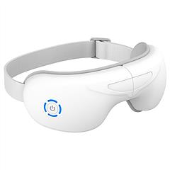 Eye Massager With Heat Music Wireless Eye Mask for Migraines Rechargeable Eye Care Device with Air Pressure Vibration Massage for Men Women Elders