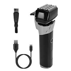 Electric Foil Face Shaver 5-Blade Electric Razor for Men Wet & Dry Jawline Beard Trimmer Precision Sideburn Shavers IPX6 Waterproof with LED Display C