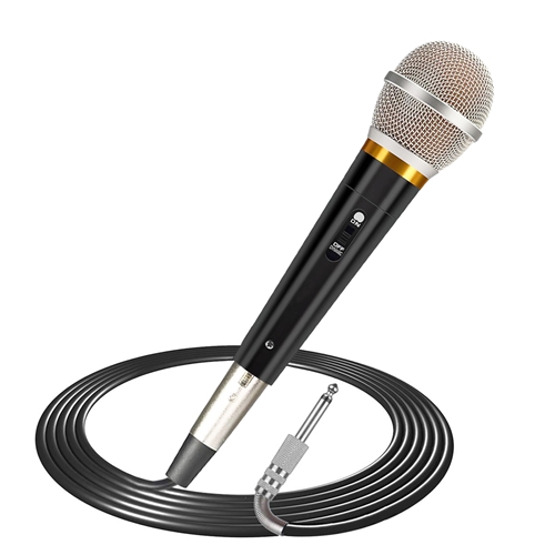 Handheld Dynamic Microphone Wired XLR Microphone with On/Off Switch ...